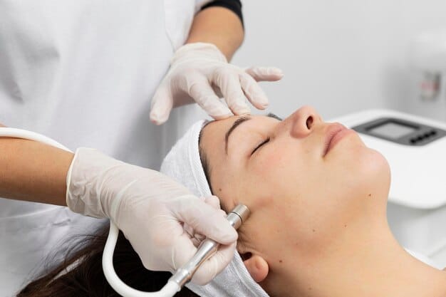 Microdermabrasion for pigmentation