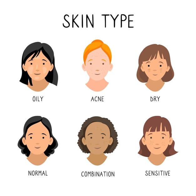 Skin whitening for different skin types